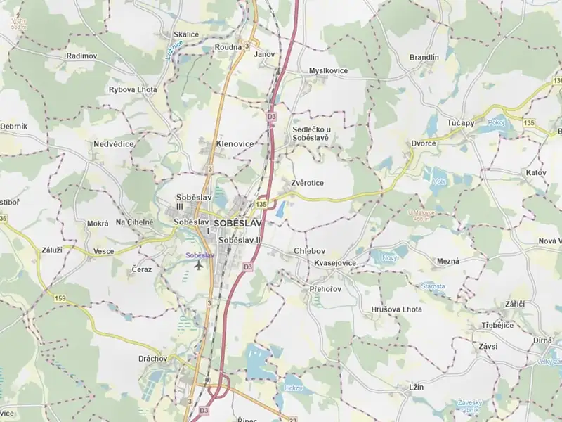 Prodej louky 46522 m², Zvěrotice – náhled fotky 3