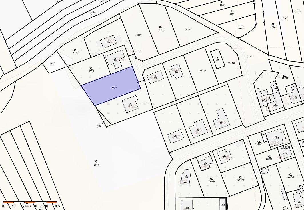 Prodej stavebního pozemku 1059 m² – fotografie 2