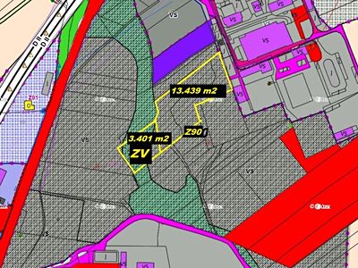 Prodej komerčního pozemku 14343 m²