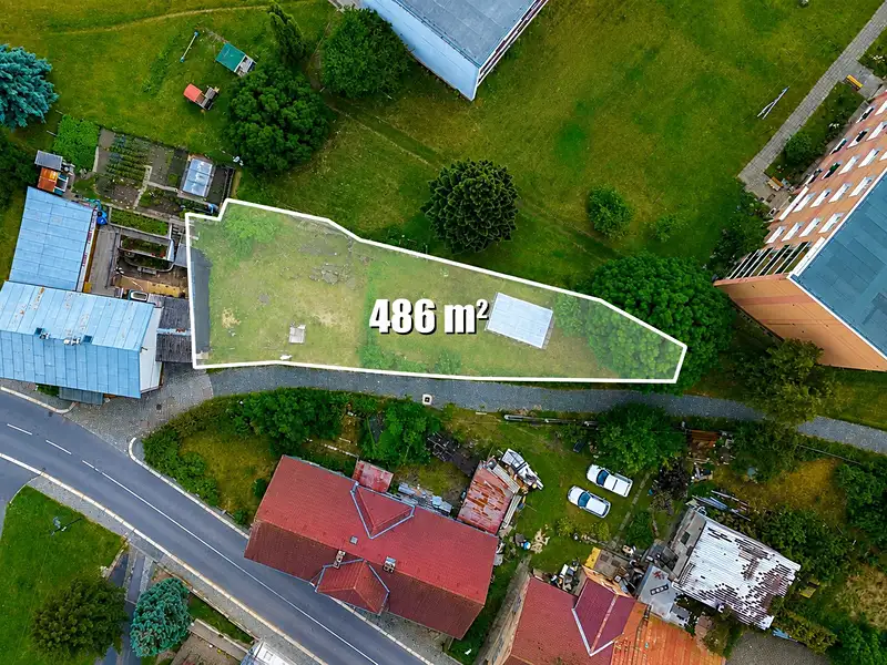 Prodej stavebního pozemku 486 m², Český Dub – náhled fotky 2