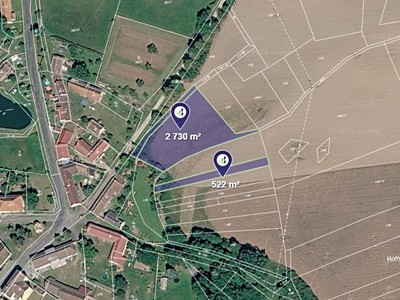 Prodej  pole 3 252 m²