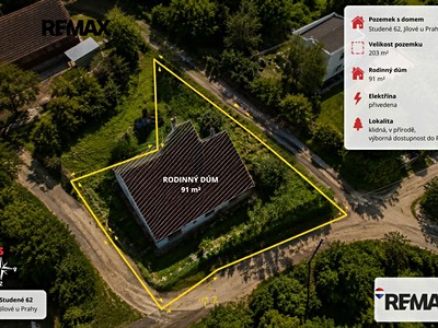 Prodej  rodinného domu 91 m², pozemek 203 m²