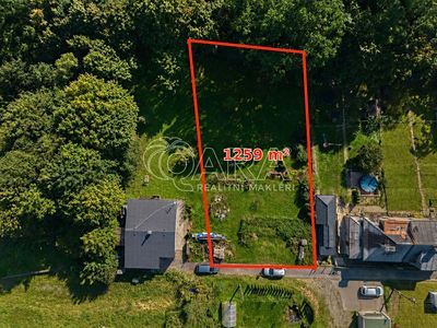 Prodej stavebního pozemku 1259 m²