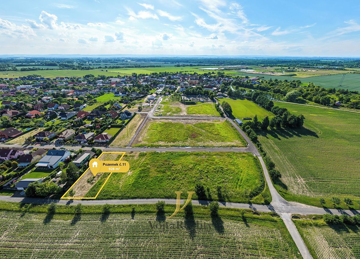 Prodej stavebního pozemku 928 m²