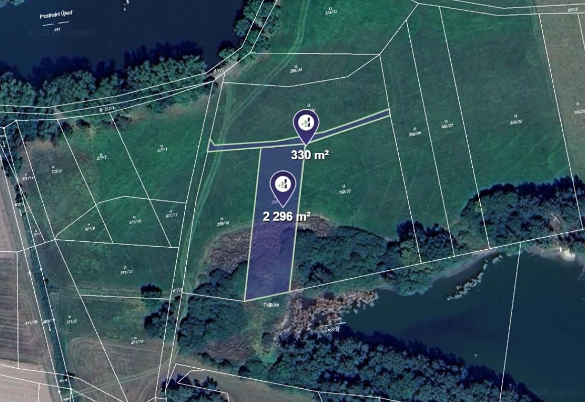 Prodej louky 2379 m², Chanovice – fotka 1 z 3