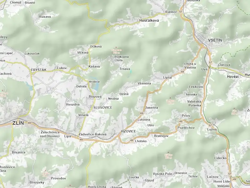 Prodej lesa 21494 m², Všemina – náhled fotky 3