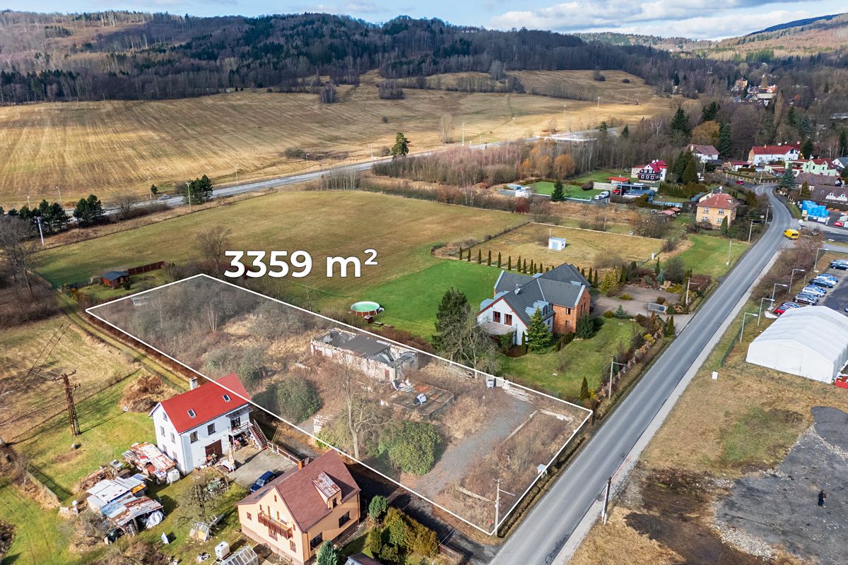 Prodej stavebního pozemku 3359 m²