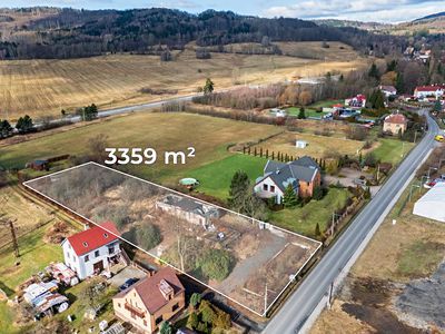 Prodej stavebního pozemku 3359 m²