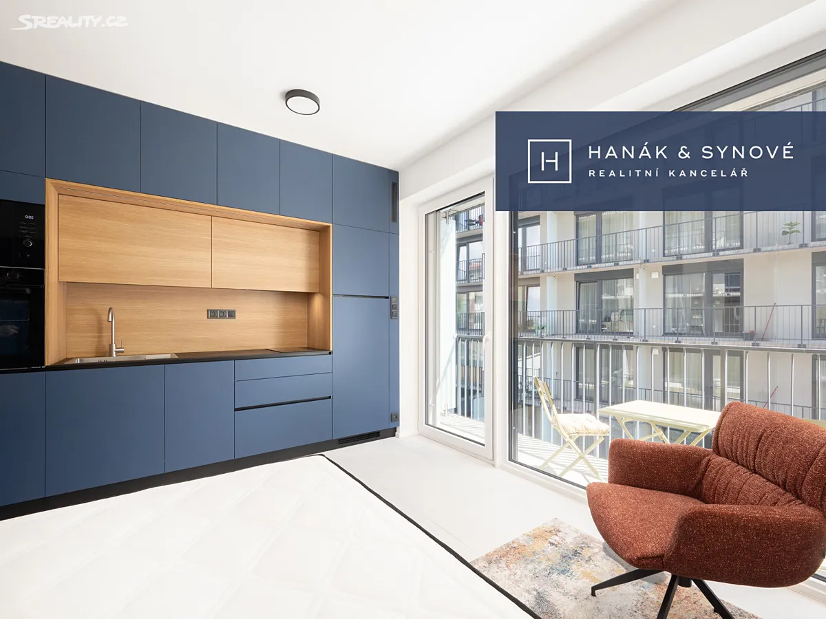 Pronájem bytu 1+kk 22 m², Brno