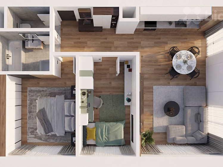 Квартира 3+kk на продаж, 59 м² (15 з 15)