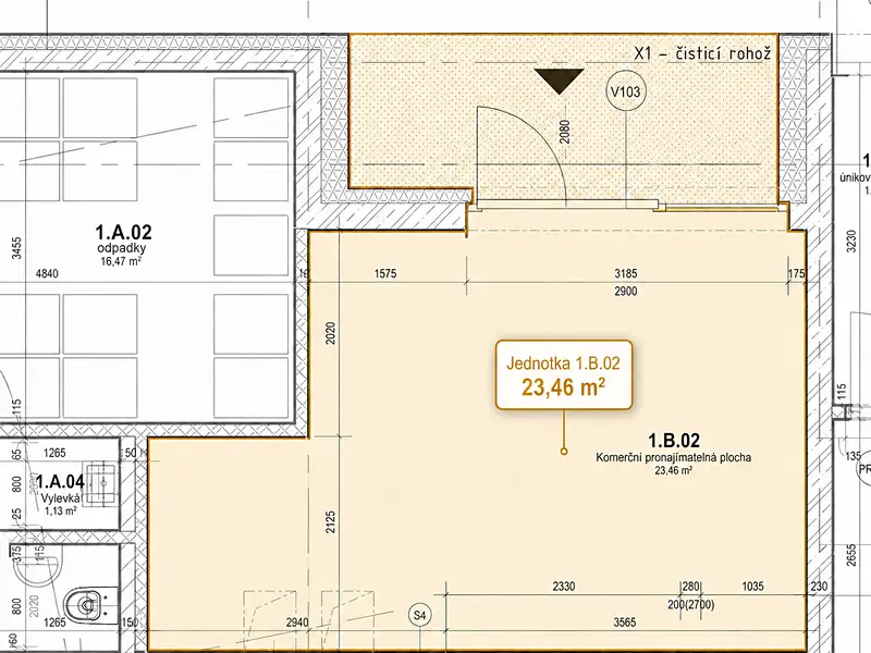 Pronájem obchodního prostoru 24 m², Brno – náhled fotky 2