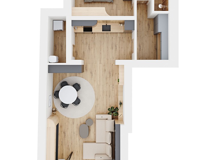Wohnung 2+1 zum Kauf, 67 m² (15 von 15)