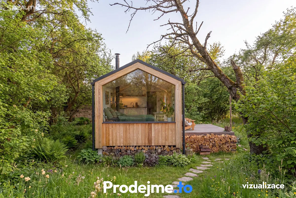 Prodej chaty 27 m², pozemek 1000 m², Louka