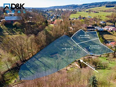 Prodej  stavebního pozemku 5 486 m²