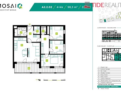 Prodej bytu 4+kk, 98 m² (2 z 20)