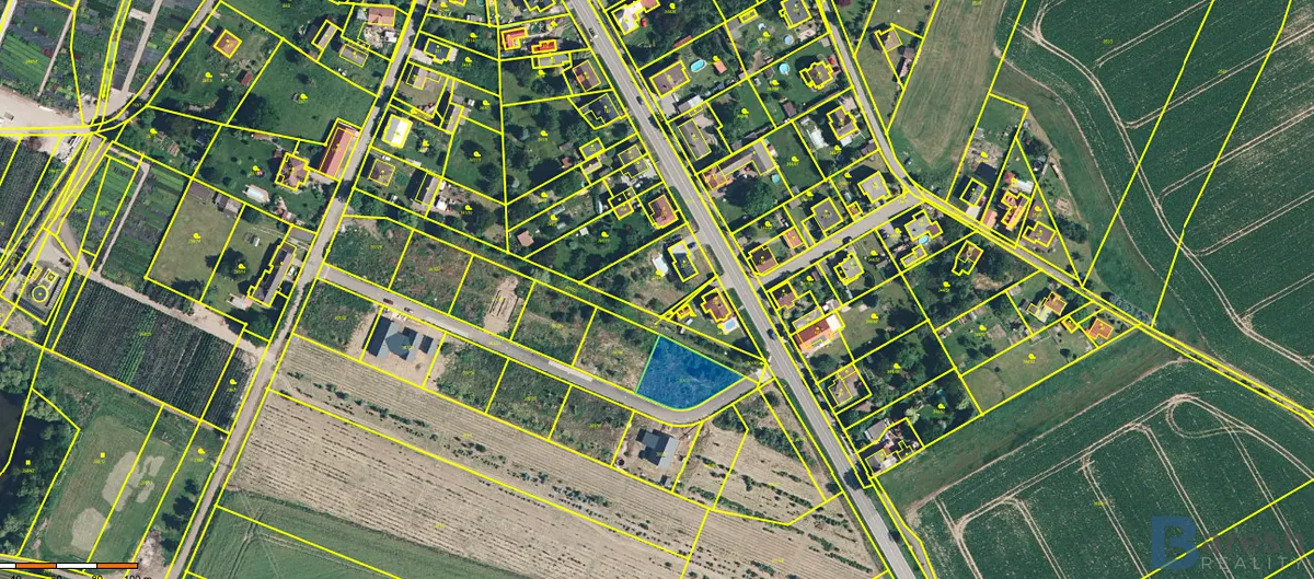 Prodej stavebního pozemku 1101 m²