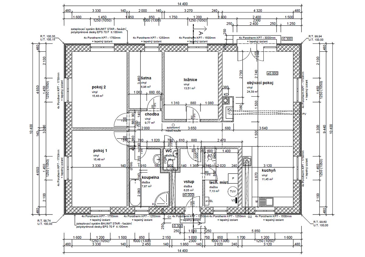 Prodej rodinného domu 126 m², pozemek 1000 m² – fotografie 3