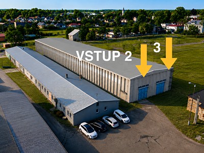 Pronájem skladového prostoru 350 m²
