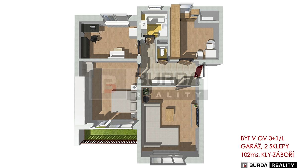 Prodej bytu 3+1 102 m² – fotografie 4