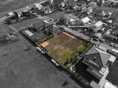 Prodej  stavebního pozemku 495 m²