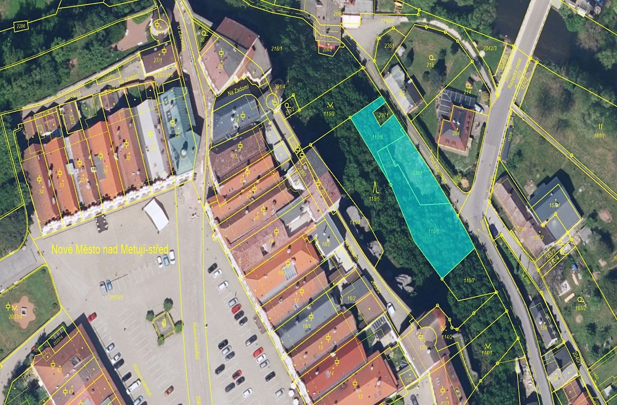 Prodej komerčního pozemku 1128 m² – fotografie 3
