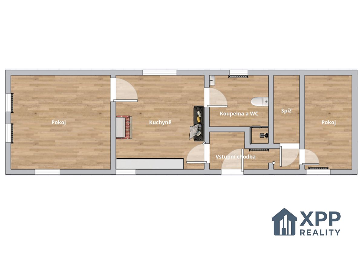 Prodej rodinného domu 78 m², pozemek 656 m² – fotografie 4