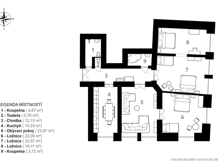 Квартира 4+1 на продаж, 124 м² (32 з 32)