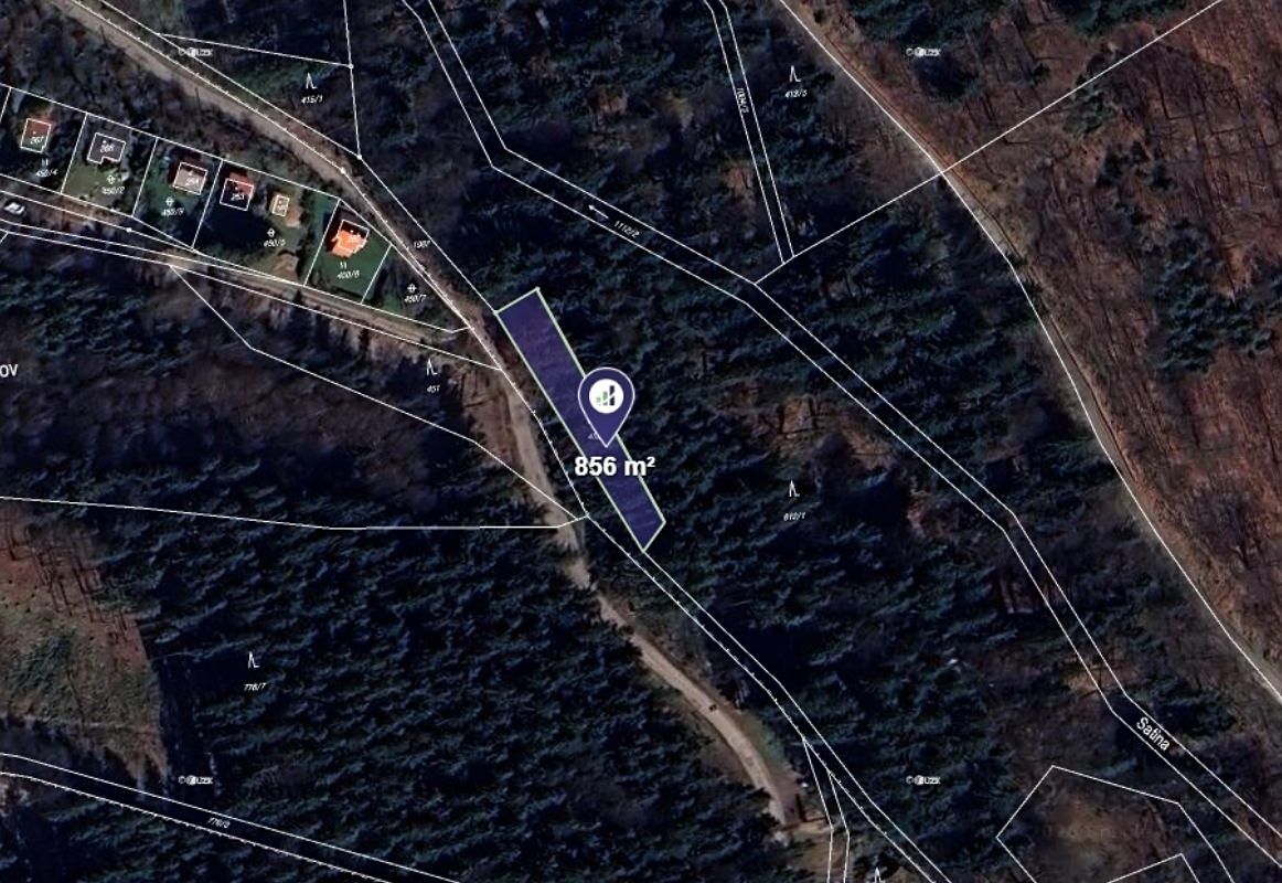 Prodej lesa 856 m²