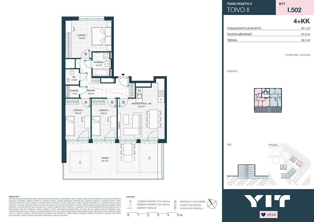 Prodej bytu 4+kk 81 m² – fotografie 2