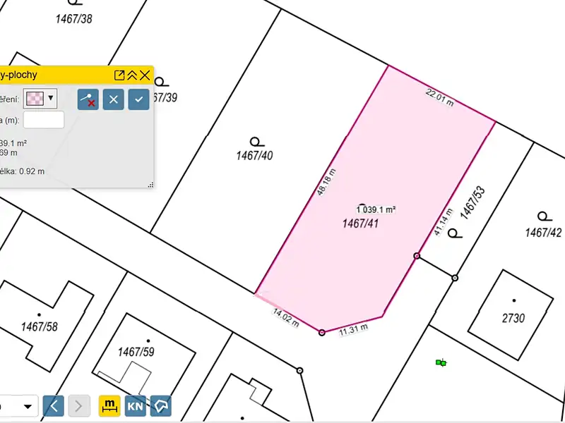 Prodej stavebního pozemku 1039 m², Zádveřice-Raková – náhled fotky 3