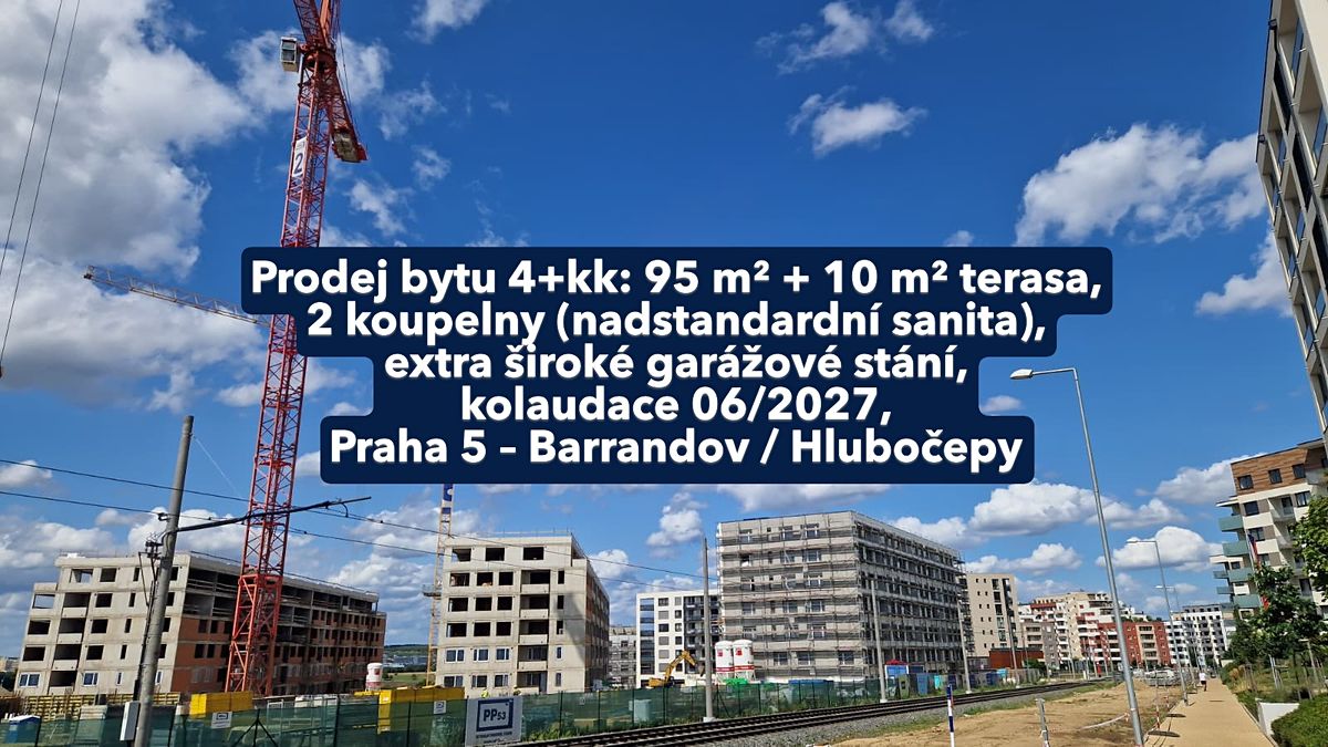 Prodej bytu 4+kk 105 m²