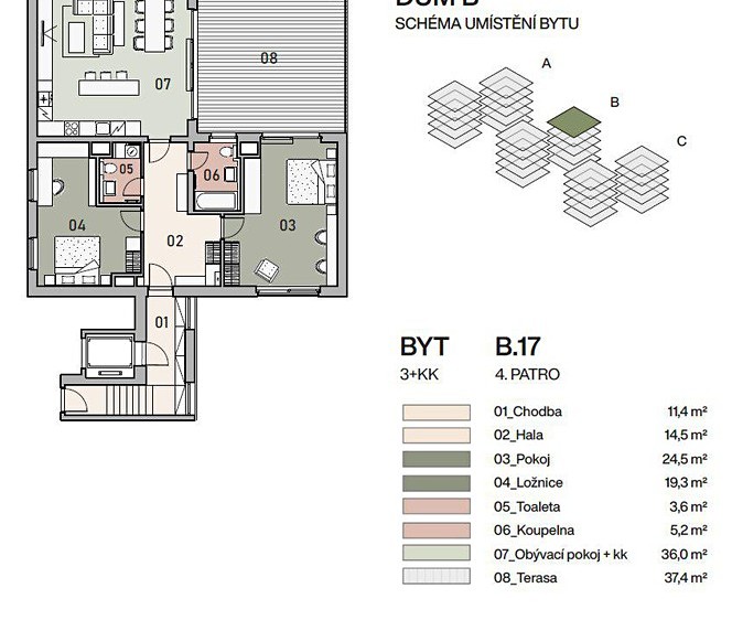 Wohnung 3+kk zum Kauf, 119 m² (21 von 22)