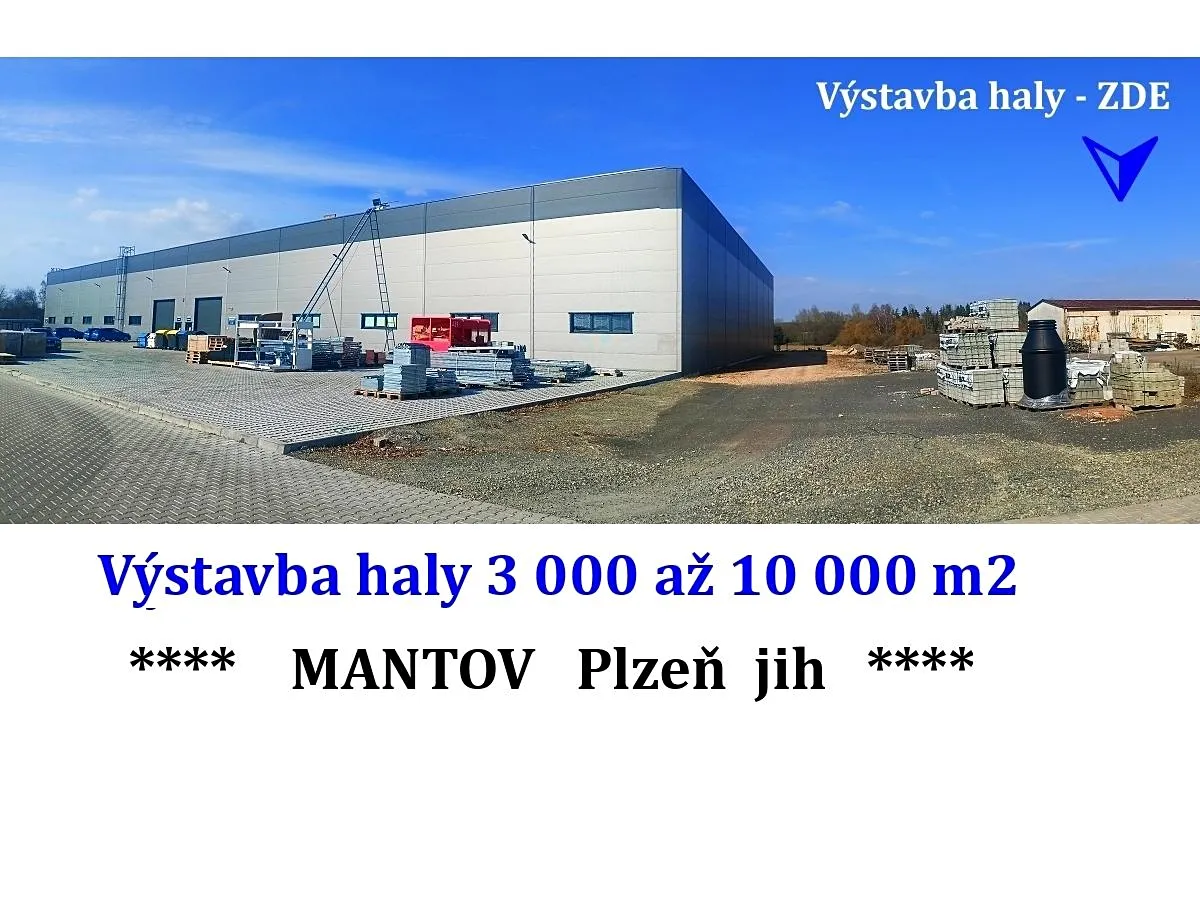 Pronájem skladového prostoru 3000 m², Chotěšov