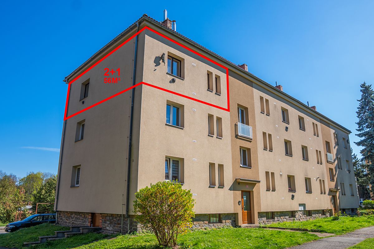 Prodej bytu 2+1 56 m²