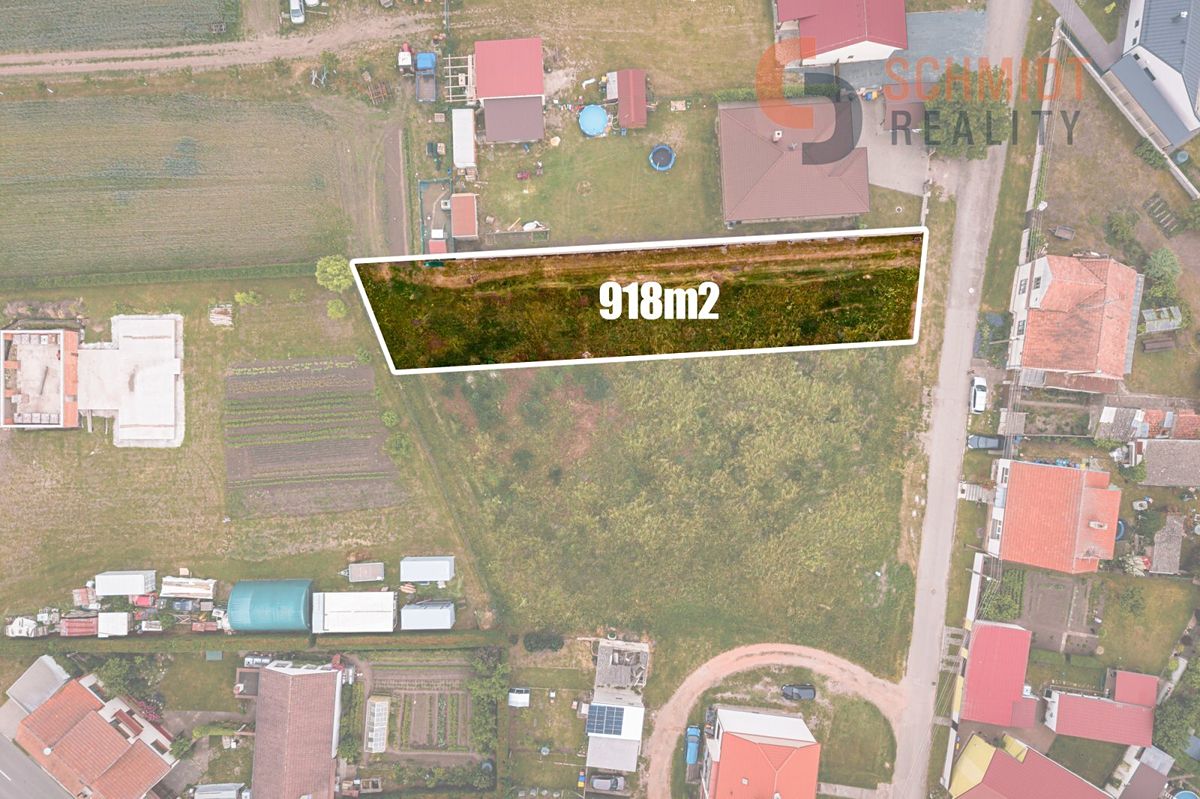 Prodej stavebního pozemku 918 m², Březí – fotka 1 z 3