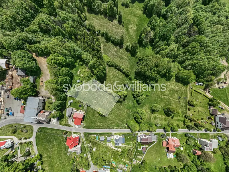 Prodej stavebního pozemku 1560 m², Velké Hamry – náhled fotky 1