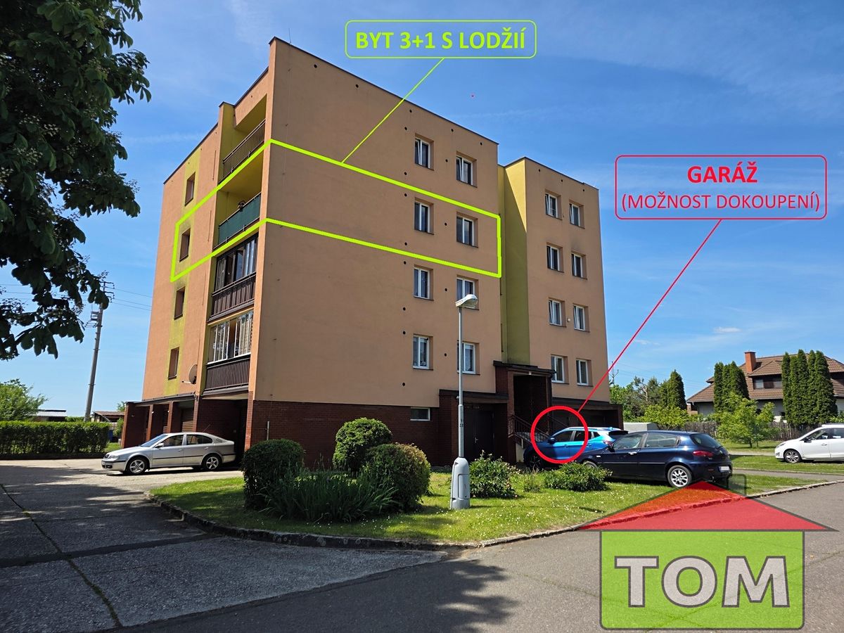 Prodej bytu 3+1 73 m²