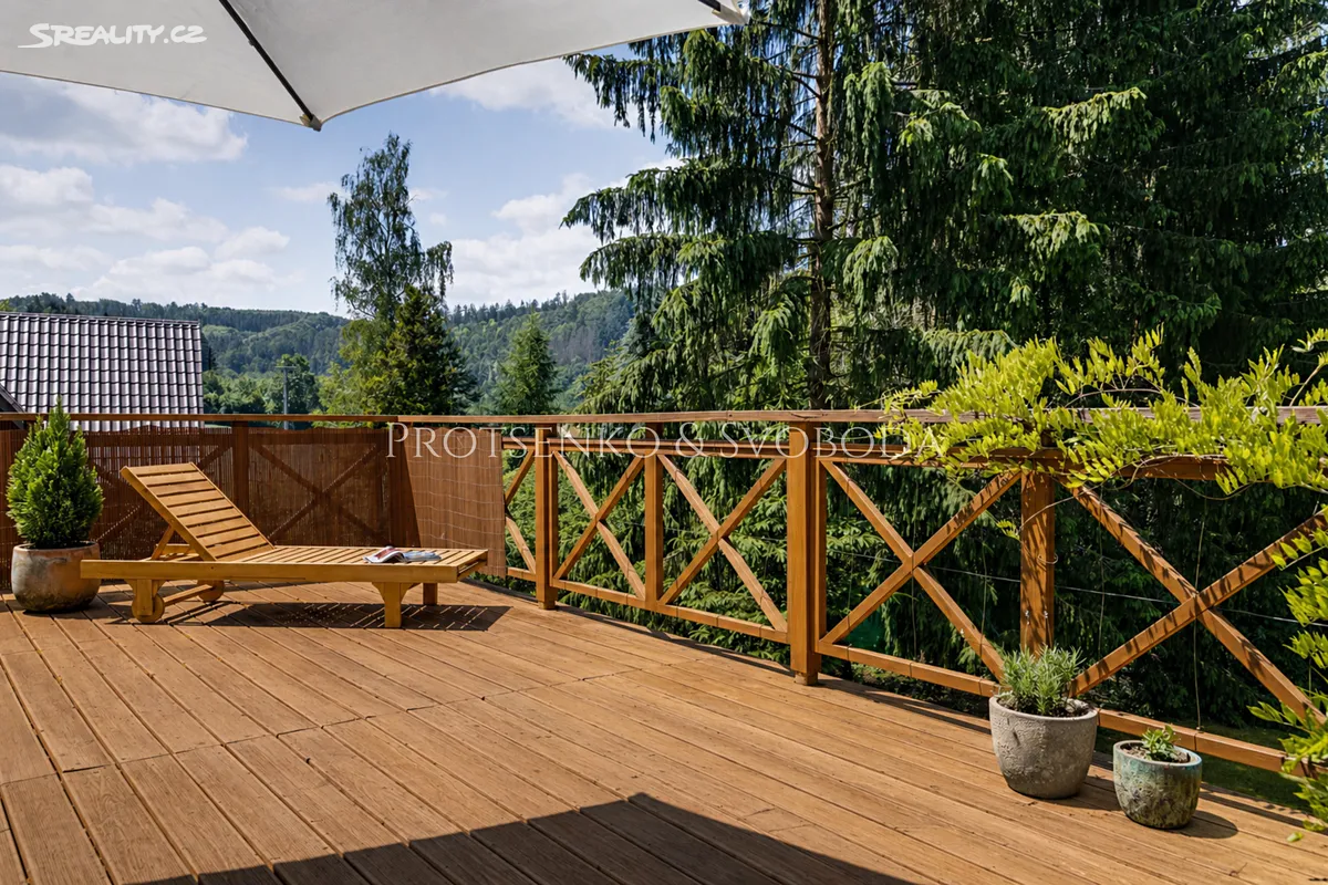 Prodej chalupy 642 m², pozemek 6248 m² – pohled 6