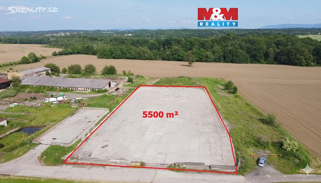 Pronájem komerčního pozemku 5517 m², Vratimov