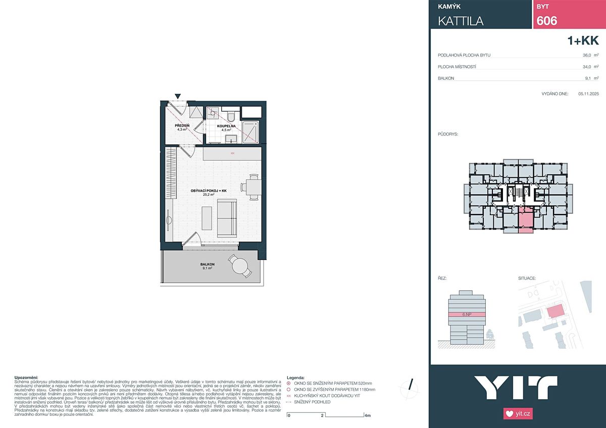 Prodej bytu 1+kk 34 m² – fotografie 2