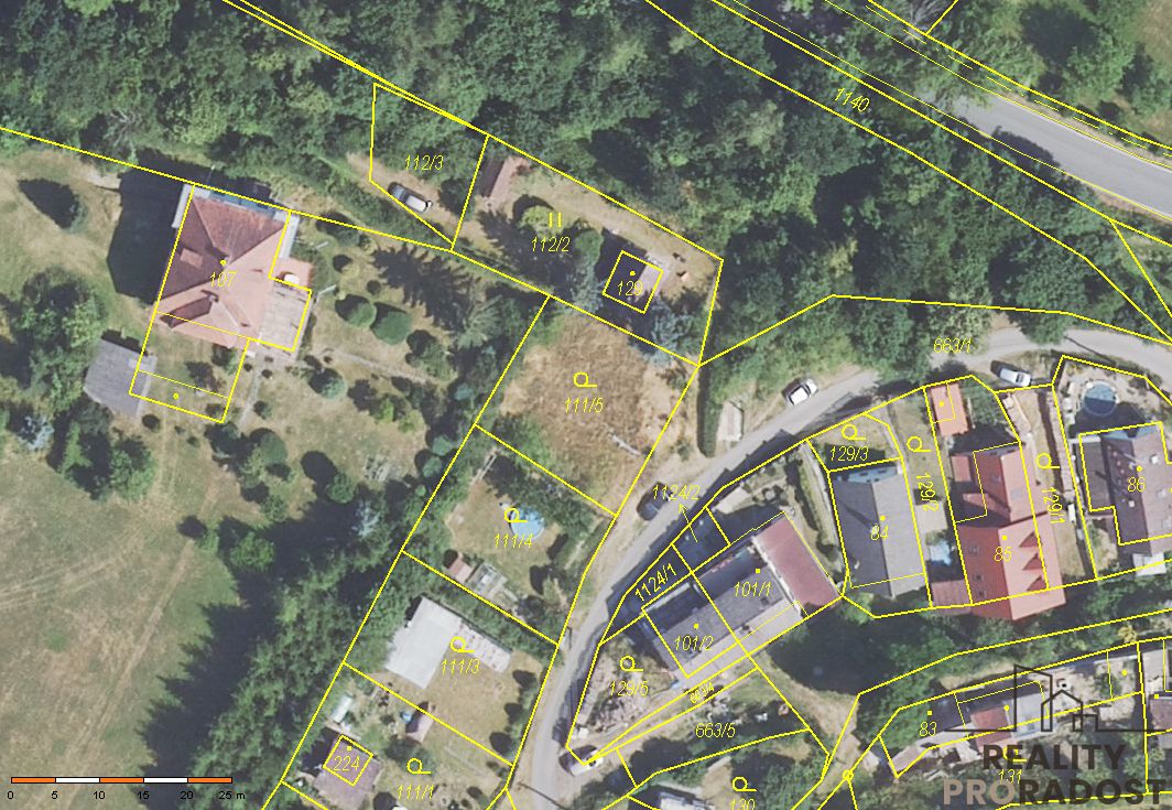 Prodej stavebního pozemku 284 m² – fotografie 3