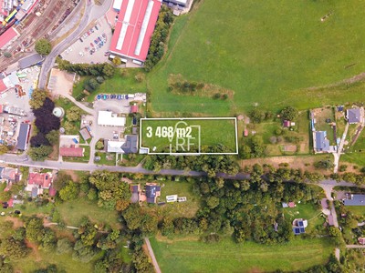 Prodej  stavebního pozemku 3 468 m²