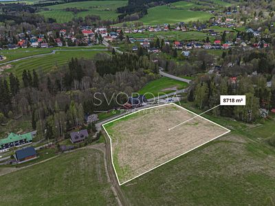 Prodej stavebního pozemku 8718 m²