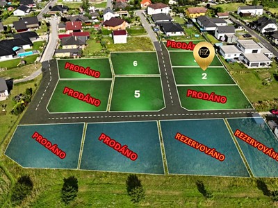 Prodej  stavebního pozemku 687 m²