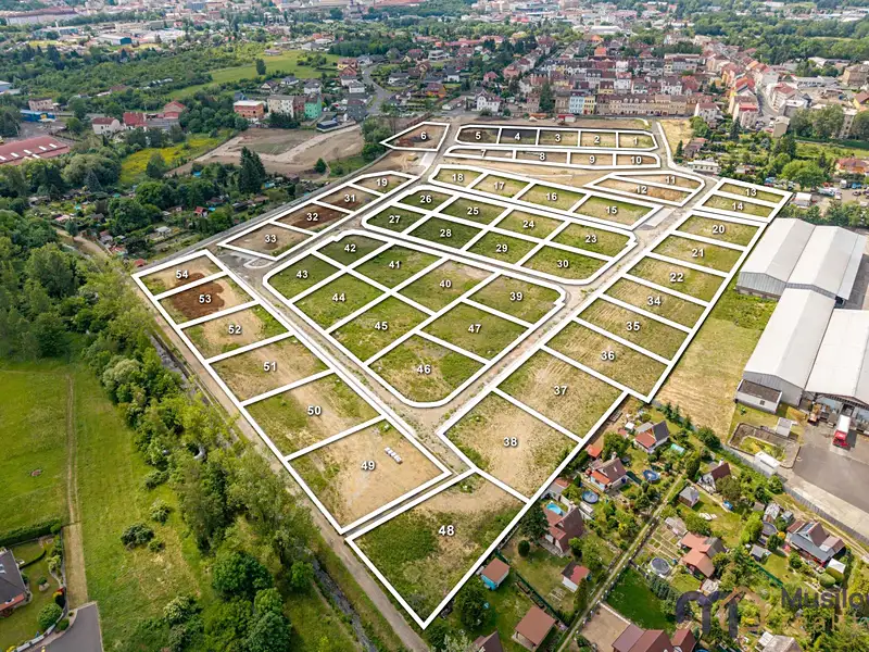 Prodej stavebního pozemku 822 m², Novosedlice – náhled fotky 3