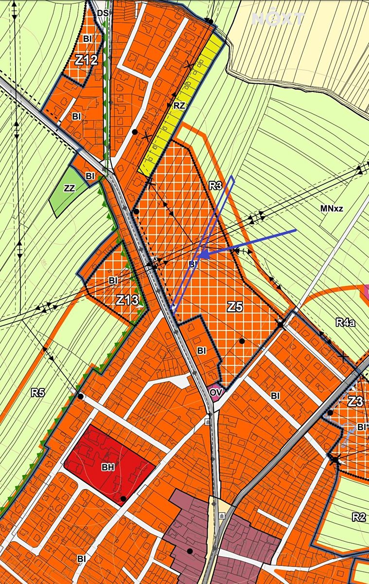 Prodej stavebního pozemku 3031 m² – fotografie 5