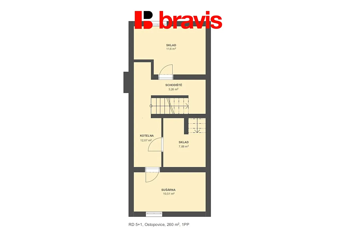 Prodej rodinného domu 161 m², pozemek 1450 m² – pohled 6