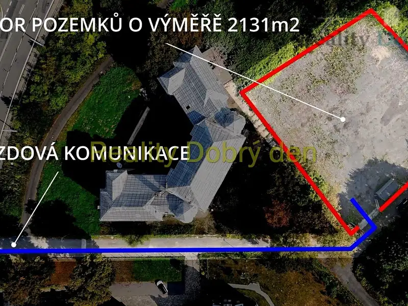Prodej stavebního pozemku 2131 m², Ostrava – náhled fotky 2