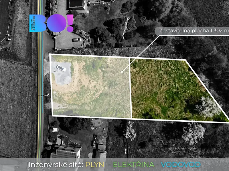Prodej stavebního pozemku 2609 m², Horní Bludovice – náhled fotky 3