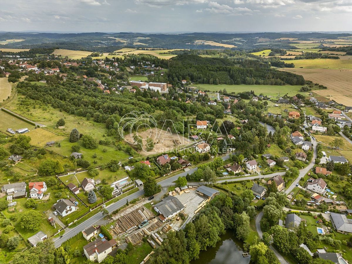 Prodej stavebního pozemku 1296 m², Ondřejov – fotka 1 z 3